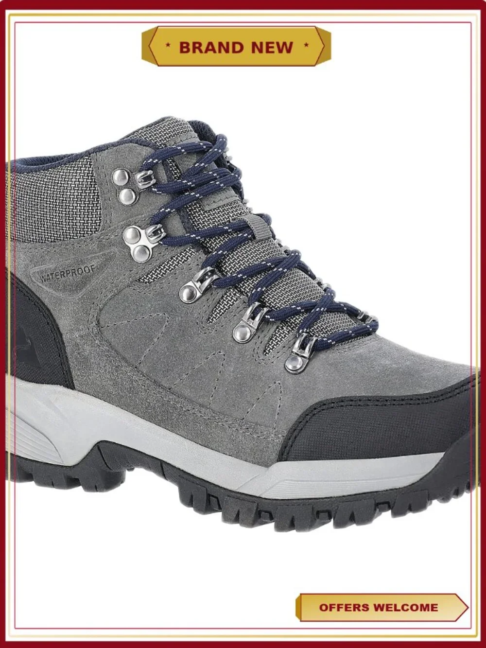 Waterproof Mid Hiking Boots